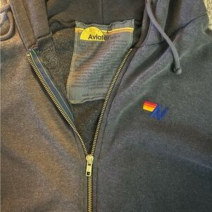 Aviator Nation Charcoal Hoodie - Unisex Size L